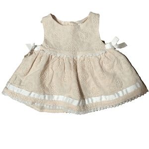 Cupcakes and Cashmere lined sleeveless dress size 0-3 months